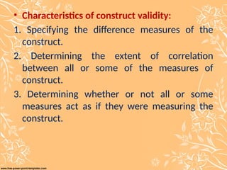 VALIDITY AND RELIABILITY OF THE TOPIC NURSING RESEARCH.pptx