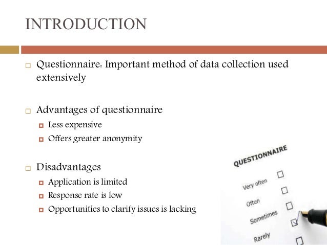 Validity And Reliability Of Questionnaires - 