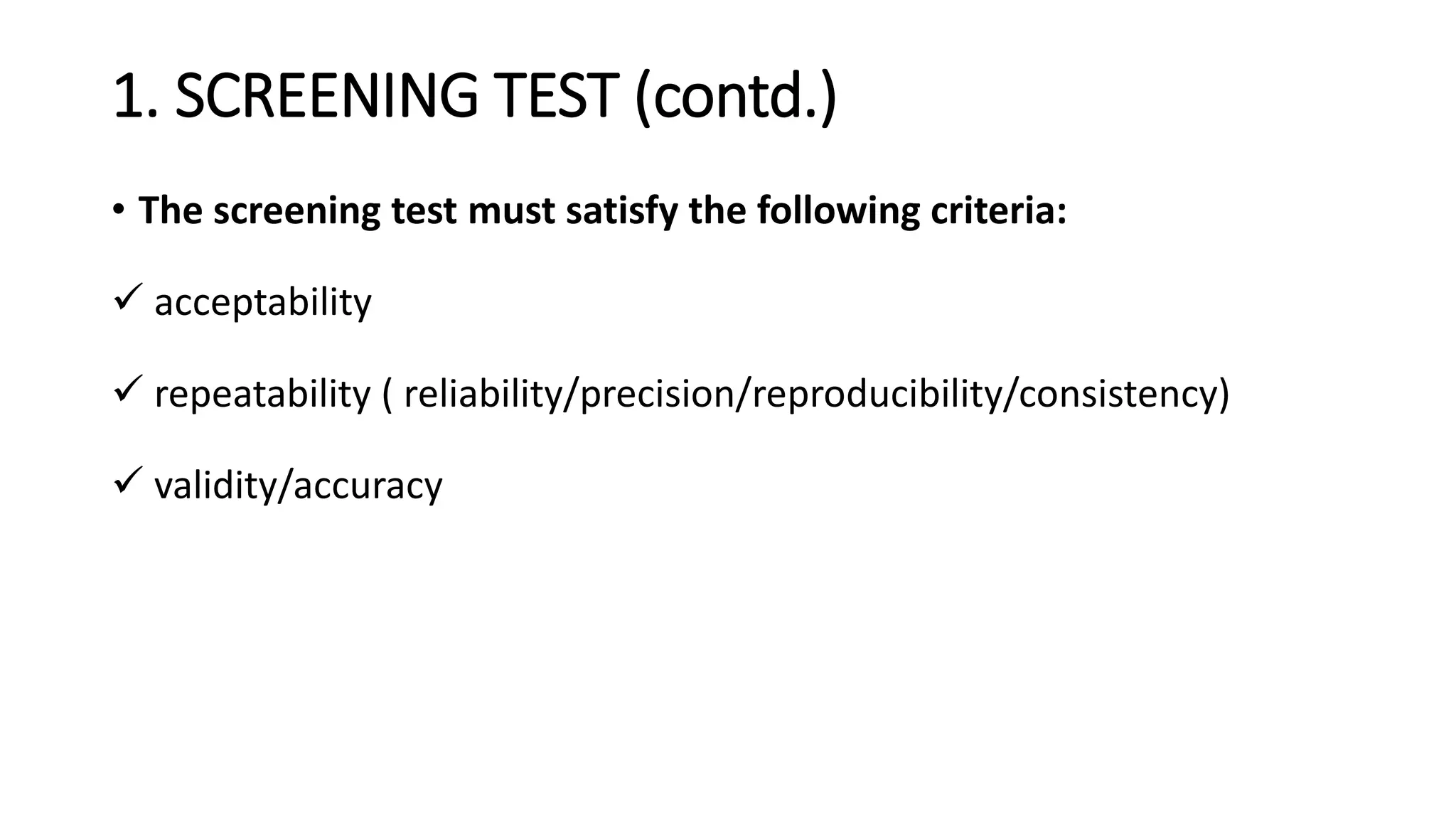 VALIDITY AND RELIABLITY OF A SCREENING TEST seminar 2.pptx