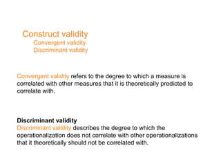 Validity in psychological testing | PPT