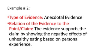 Judge the validity of evidence listened to.pptx