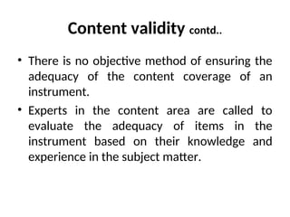 Research Instrument Validity & reliability.ppt