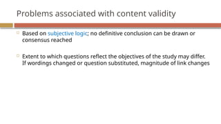 Comprehensive Guide to Validity and Reliability in Research Measurement ...