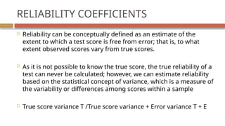Comprehensive Guide to Validity and Reliability in Research Measurement ...
