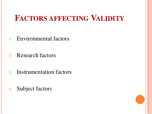 Validity Reliability And Feasibility