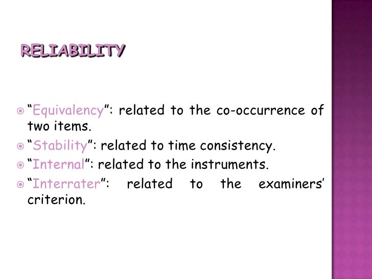 reliability and validity similarities reliability and validity similarities