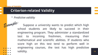 Prioritizing validity and reliability, assessments yield accurate, fair ...