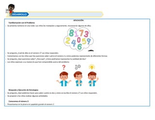 APLICACIÓN:
Familiarización con el Problema:
- Se presenta números en una nube. Los niños los manipulan y seguramente, reconocerán algunos de ellos.
- Se pregunta ¿Cuál de ellos es el número 2? Los niños responden.
- Comentamos con los niños que hoy queremos saber cuál es el número 2 y cómo podemos representarlo de diferentes formas.
- Se pregunta ¿Qué queremos saber? ¿Para qué? ¿Cómo podríamos representar la cantidad del dos?
- Los niños expresan a su manera lo que han comprendido acerca del problema
Búsqueda y Ejecución de Estrategias:
- Se pregunta ¿Qué podemos hacer para saber cuánto es dos y cómo se escribe el número 2? Los niños responden.
- Se propone a los niños realizar algunas actividades.
Conocemos el número 2:
- Presentamos en la pizarra en papelote grande al número 2.
DESARROLLO
 