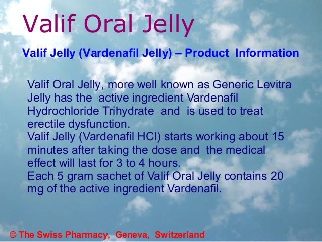 Active ingredient in levitra