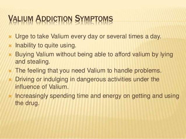 can you take valium every 4 hours