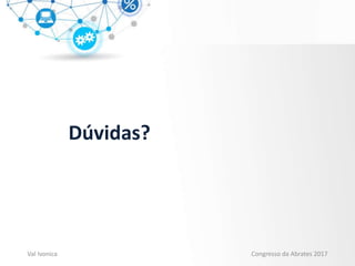 Dúvidas?
Val Ivonica Congresso da Abrates 2017
 