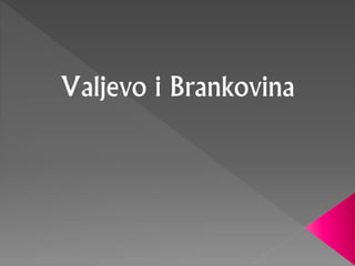 Valjevo i Brankovina
 