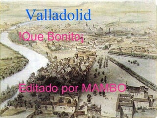 Valladolid   !Que Bonito¡ Editado por MAMBO 