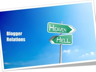 Blogger Relations 