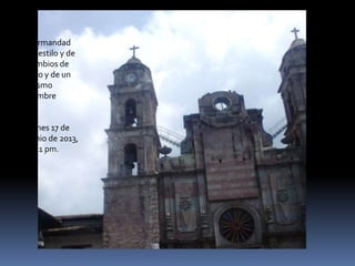 Hermandad
de estilo y de
cambios de
sitio y de un
mismo
nombre
Lunes 17 de
Junio de 2013,
2:41 pm.
 