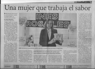 Las tortas Inés Rosales triunfan en USA