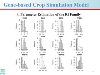 Advances in gene-based crop modeling
