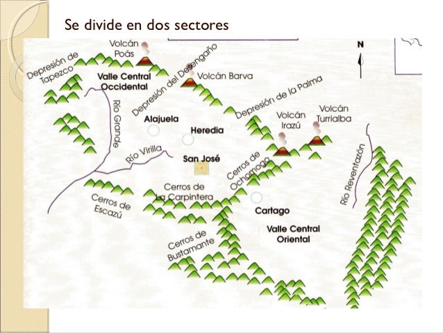 Valles de costa rica