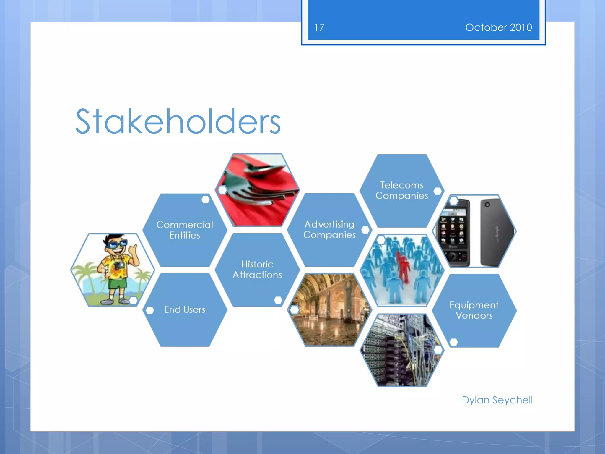 Stakeholders October  2010 Dylan Seychell 