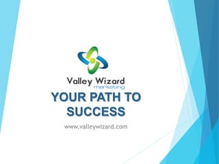YOUR PATH TO
SUCCESS
www.valleywizard.com
 