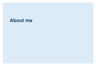 About me
