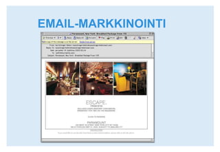 EMAIL-MARKKINOINTI