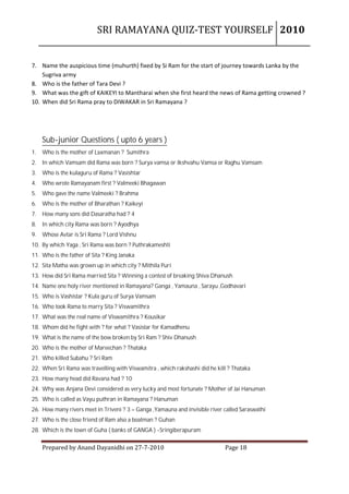 Ramayana discussion questions picture