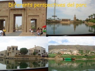 Diferents perspectives del parc 