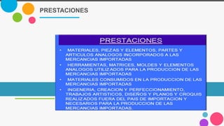 PRESTACIONES
 