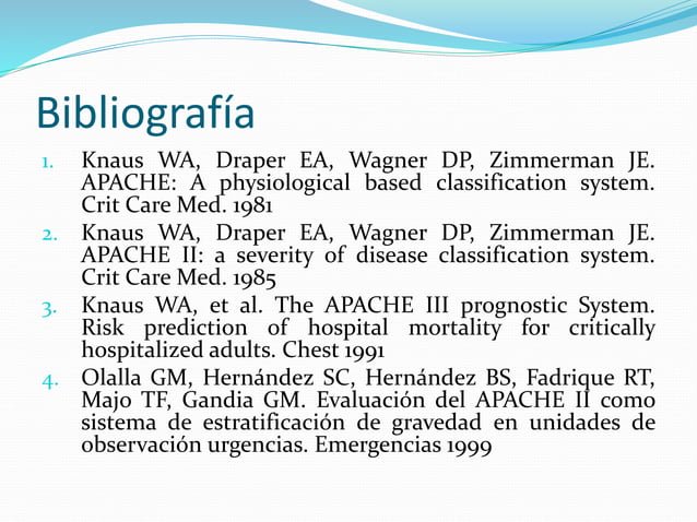 Valoración apache | PPTX