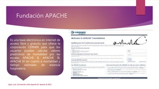 Valoración APACHE | PPTX