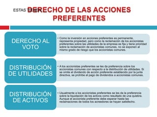 CARACTERISTICAS DE LA ACCIÓN COMUN