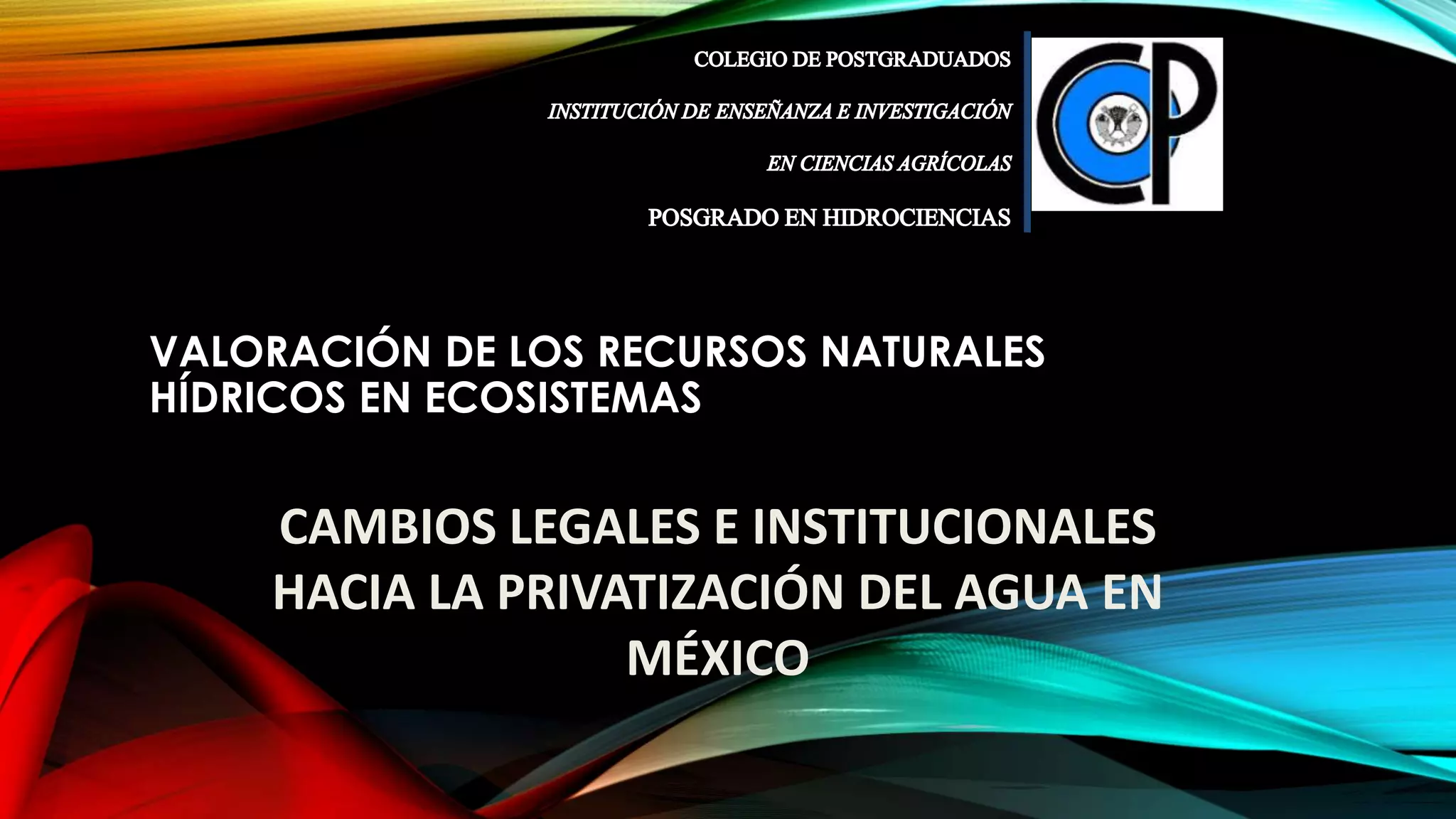 Evolución de la privatización del agua en México | PPT