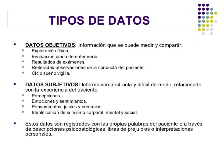 Valoración y diagnóstico.