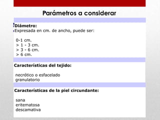 Parámetros a considerar