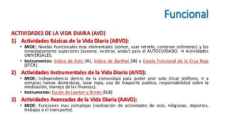 VALORACIÓN GERIÁTRICA INTEGRAL - ESSALUD