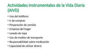 VALORACIÓN GERIÁTRICA INTEGRAL - ESSALUD