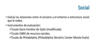 VALORACIÓN GERIÁTRICA INTEGRAL - ESSALUD