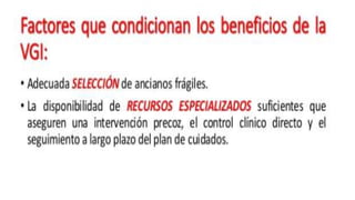 VALORACIÓN GERIÁTRICA INTEGRAL - ESSALUD