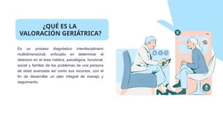 Exposición de Valoración Geriátrica en adulto mayor | PPTX