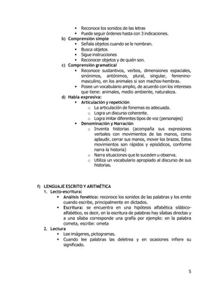 Valoración pscopedagògica niños y niñas | PDF