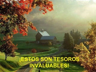 ¡ESTOS SON TESOROS INVALUABLES! 