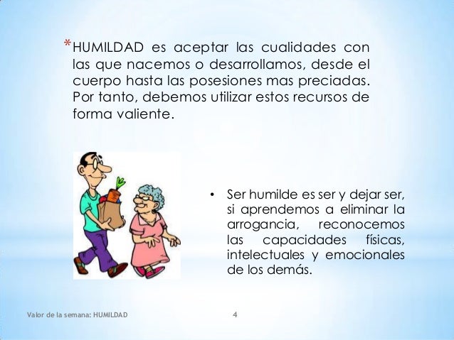 La Humildad.