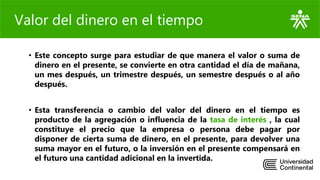 VALOR DEL DINERO EN EL TIEMPO Y TASAS DE INTERESES | PDF