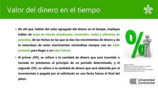 VALOR DEL DINERO EN EL TIEMPO Y TASAS DE INTERESES | PDF