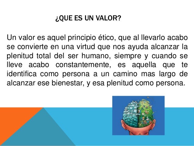 Valores