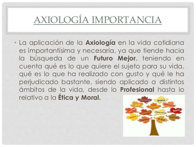 Valores axiología