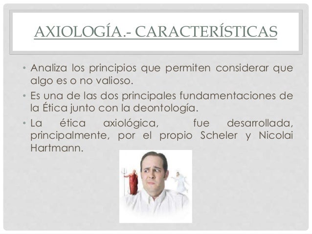 Valores axiología