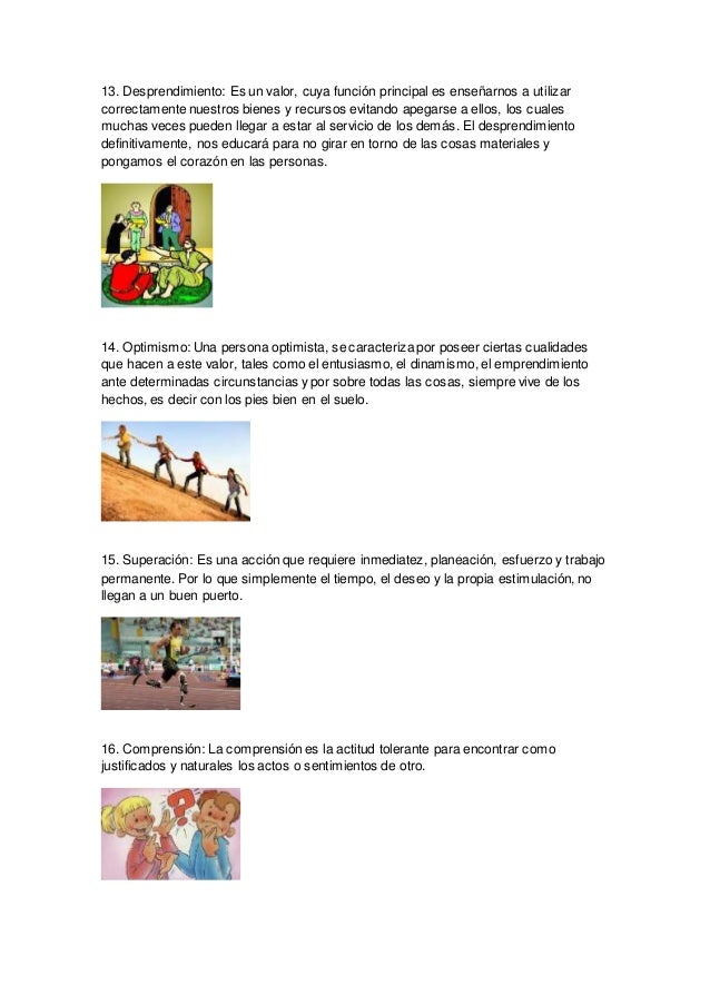 Valores consusignificado