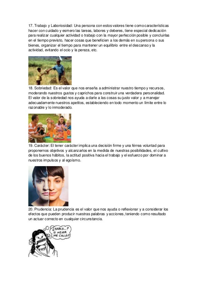 Valores consusignificado